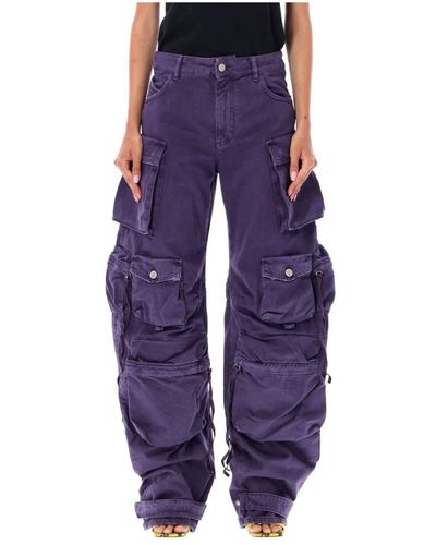 The Attico Jeans larges - Violet