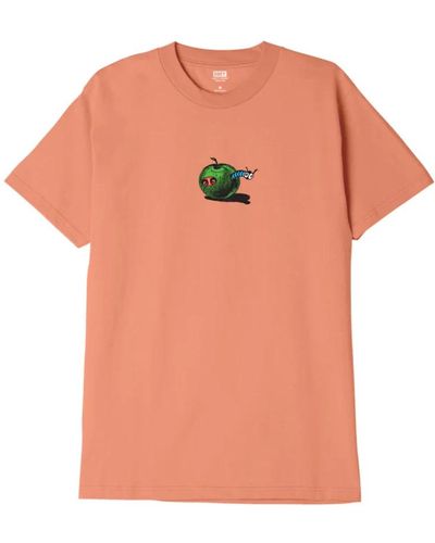 Obey T-shirt - Arancione