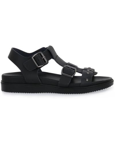 Igi&co Flat Sandals - Black
