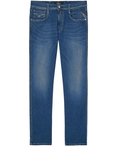 Replay Slim-fit jeans - Blu