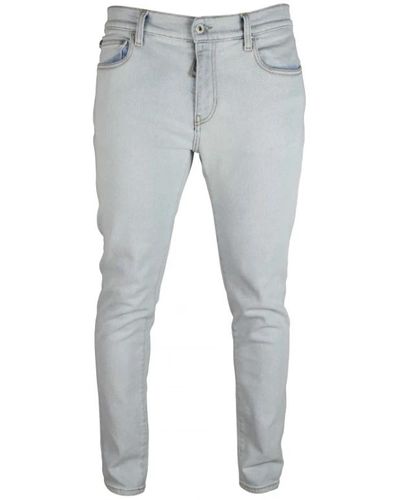 Off-White c/o Virgil Abloh Jeans skinny - Gris