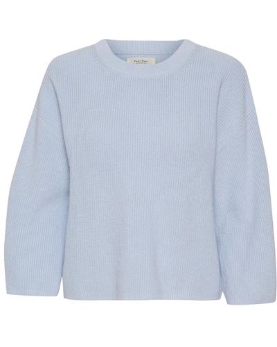 Part Two Knitwear > round-neck knitwear - Bleu