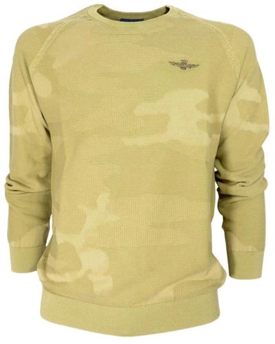 Aeronautica Militare Sweatshirts - Yellow