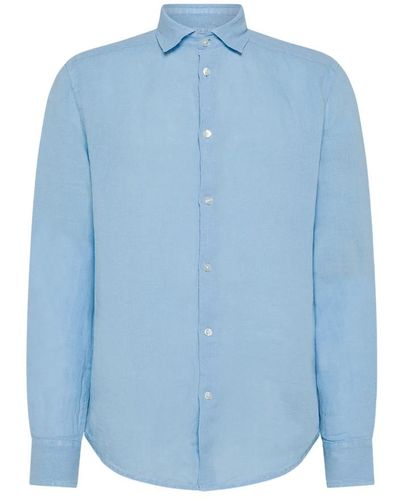 Peuterey Shirts > casual shirts - Bleu