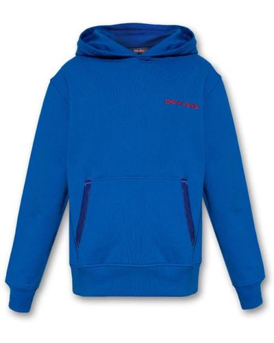 Just Don Logo hoodie - Bleu