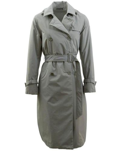 People Of Shibuya Coats > trench coats - Gris