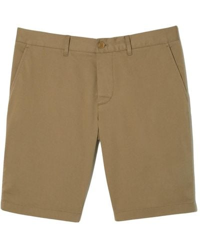 Lacoste Stretch cotton bermuda shorts - Natur