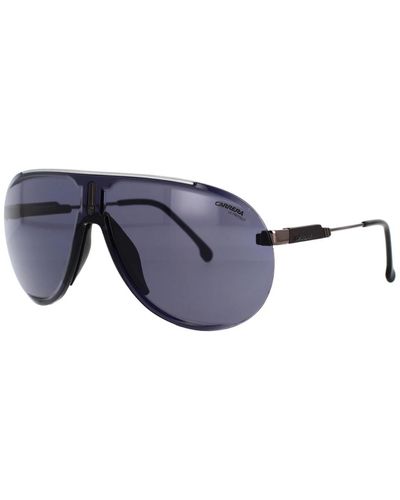Carrera Einzigartige randlose sonnenbrille superchampion v81 - Blau