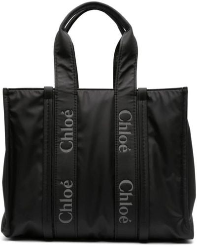 Chloé Tote Bags - Black