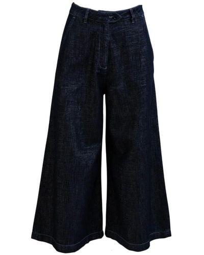 Love Moschino Weit geschnittene Jeans - Blau