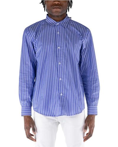 Pop Trading Co. Casual Shirts - Blue