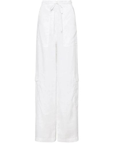 Faithfull The Brand Wide Trousers - Weiß