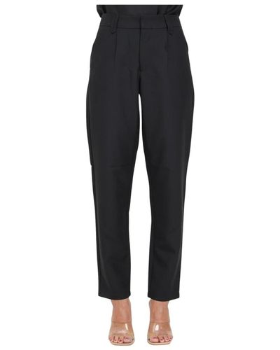 ONLY Straight trousers - Negro