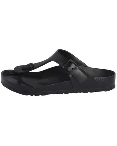 Birkenstock Shoes > flip flops & sliders > flip flops - Noir