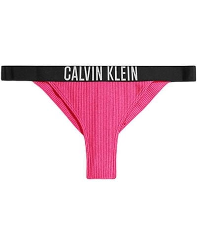 Calvin Klein Ropa de playa estampada rosa para mujer