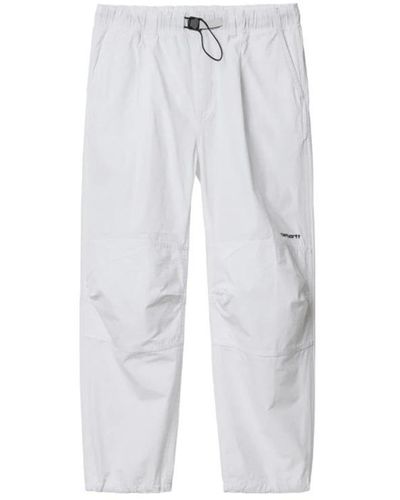 Carhartt Straight Trousers - White