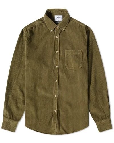 Portuguese Flannel Casual Shirts - Green