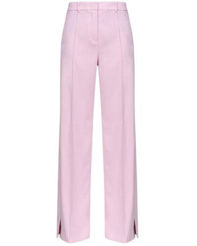 Pinko Wide Trousers - Pink