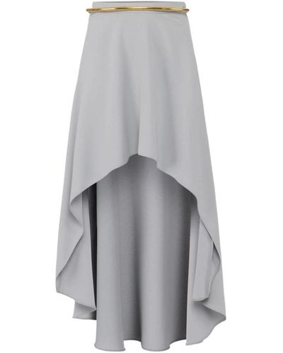 Elisabetta Franchi Midi Skirts - Grey