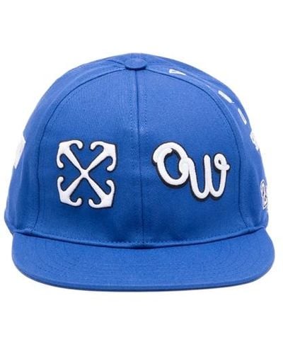 Off-White c/o Virgil Abloh Accessories > hats > caps - Bleu