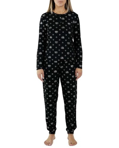 Chiara Ferragni Pyjamas et peig - Noir