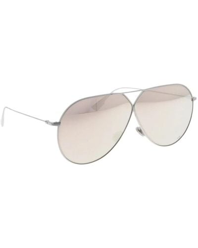 Dior Stilvolle stellaire 3 spiegelglas sonnenbrille - Weiß