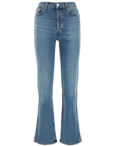 RE/DONE Jeans bootcut - Bleu