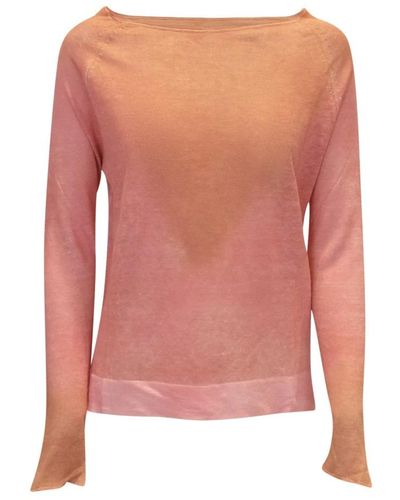 ALESSANDRO ASTE Long Sleeve Tops - Pink