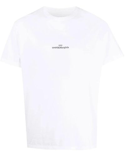 Maison Margiela T-shirts and Polos White - Weiß