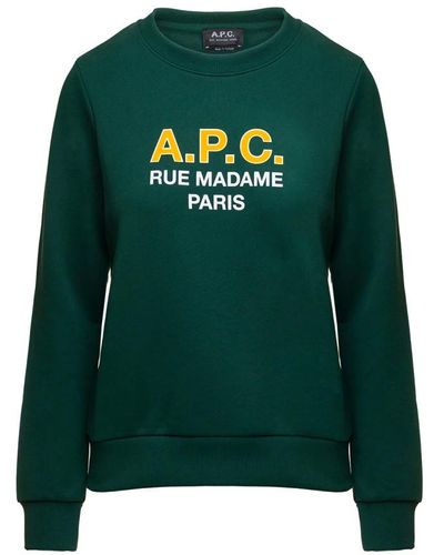 A.P.C. Sweatshirts - Vert