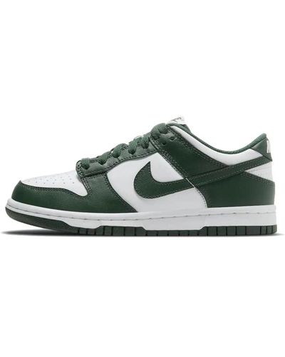 Nike Spartan green sneakers in pelle - Verde
