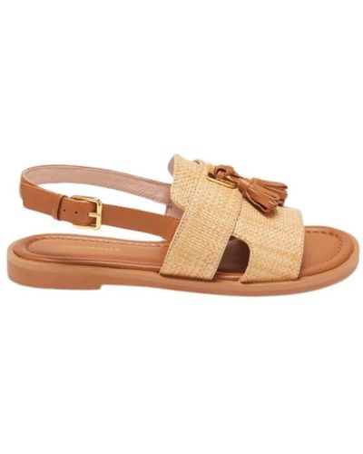Coccinelle Flat sandals - Marrón