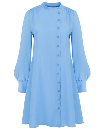 JAAF Dresses > day dresses > shirt dresses - Bleu