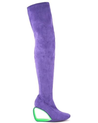 United Nude Shoes > boots > over-knee boots - Violet