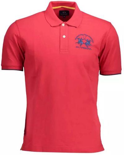 La Martina Polo Shirts - Red