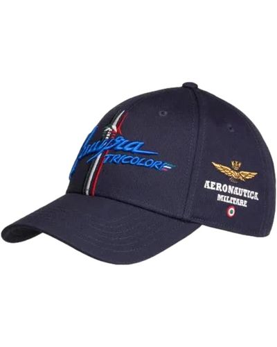 Aeronautica Militare Tricolor arrows baseball cap - Blu
