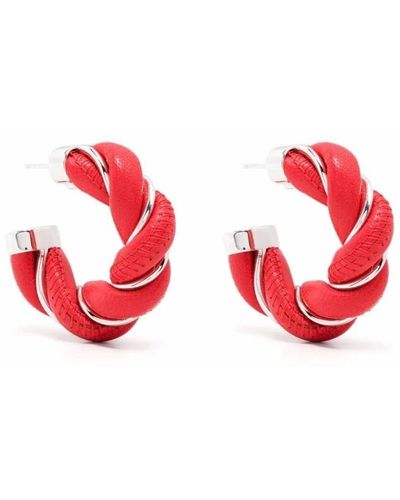 Bottega Veneta Earrings - Red