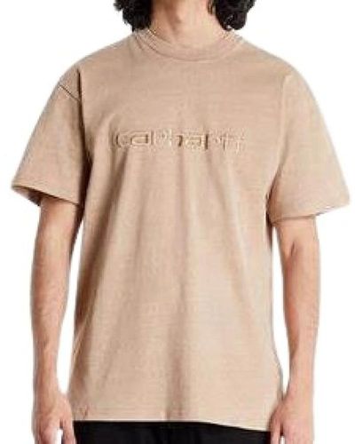 Carhartt T-Shirts - Natural