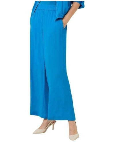 Marella Wide Trousers - Blau