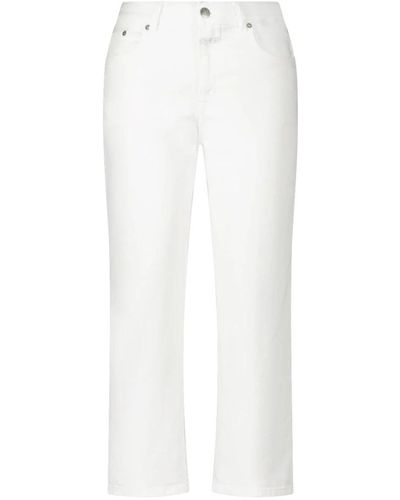 Closed Cropped relaxed-fit jeans milo - Weiß