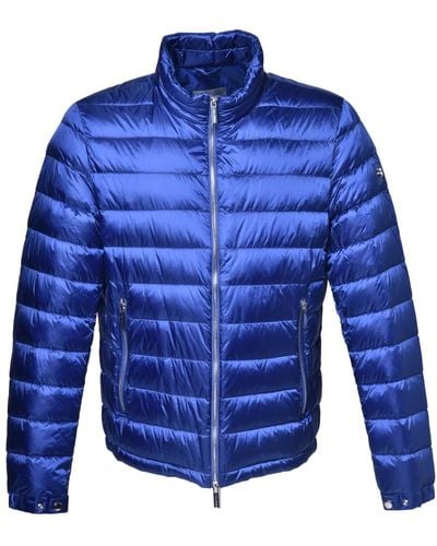 Baldinini Down jacket in electric nylon - Blau