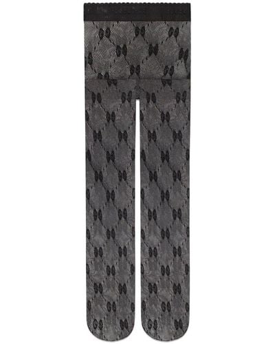 Gucci Schwarze unterwäsche mit gg-motiv - Grau