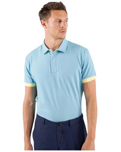 Vicomte A. Polo shirts - Blau
