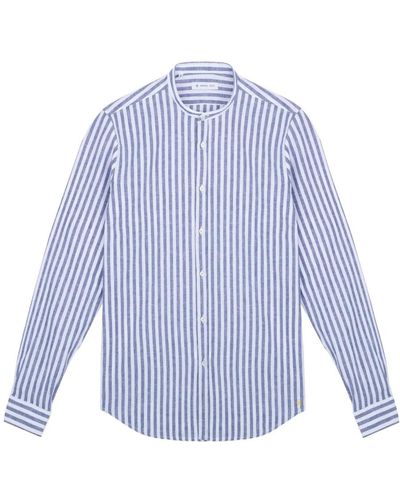 Manuel Ritz Casual Shirts - Blue