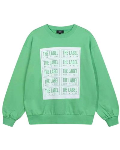 Alix The Label Sweatshirts & hoodies > sweatshirts - Vert