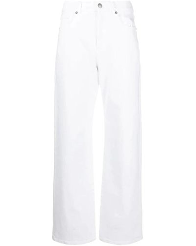 P.A.R.O.S.H. Straight Jeans - White