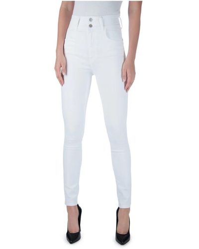 J Brand Pantaloni slim-fit - Bianco