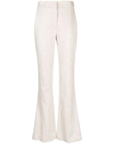 Genny Wide trousers - Blanco