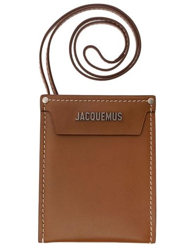 Jacquemus Accessories > phone accessories - Marron