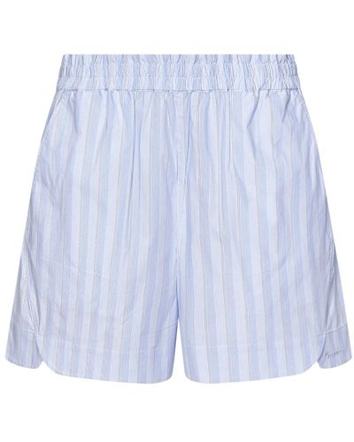 REMAIN Birger Christensen Shorts > short shorts - Bleu